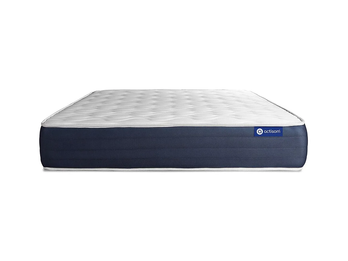 Colchón Actiflex sleep 200x200cm, Grosor: 22cm, Muelles ensacados y espuma viscoelástica, Equilibrado, 3 zonas de confort