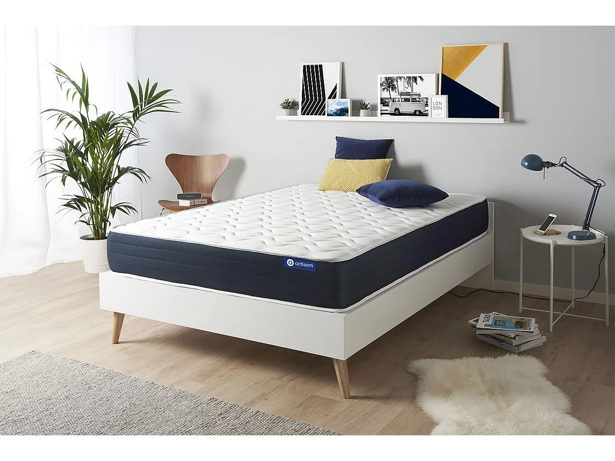 Materac Actimemo sleep 160x200cm, Grubosc : 22 cm, Pianka z pamiecia ksztaltu, Zrównowazony, 5 stref komfortu
