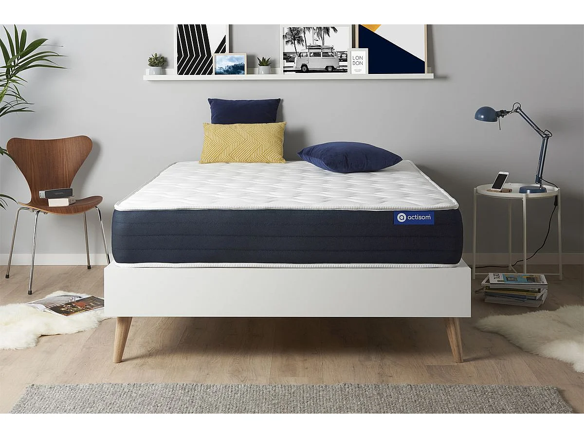 Materac Actimemo sleep 160x200cm, Grubosc : 22 cm, Pianka z pamiecia ksztaltu, Zrównowazony, 5 stref komfortu
