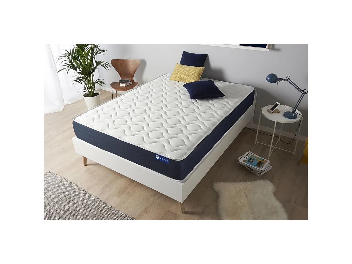 Actimemo sleep matratze 160x200cm, Memory-Schaum, Härtegrad 2, Höhe : 22 cm, 5 Komfortzonen