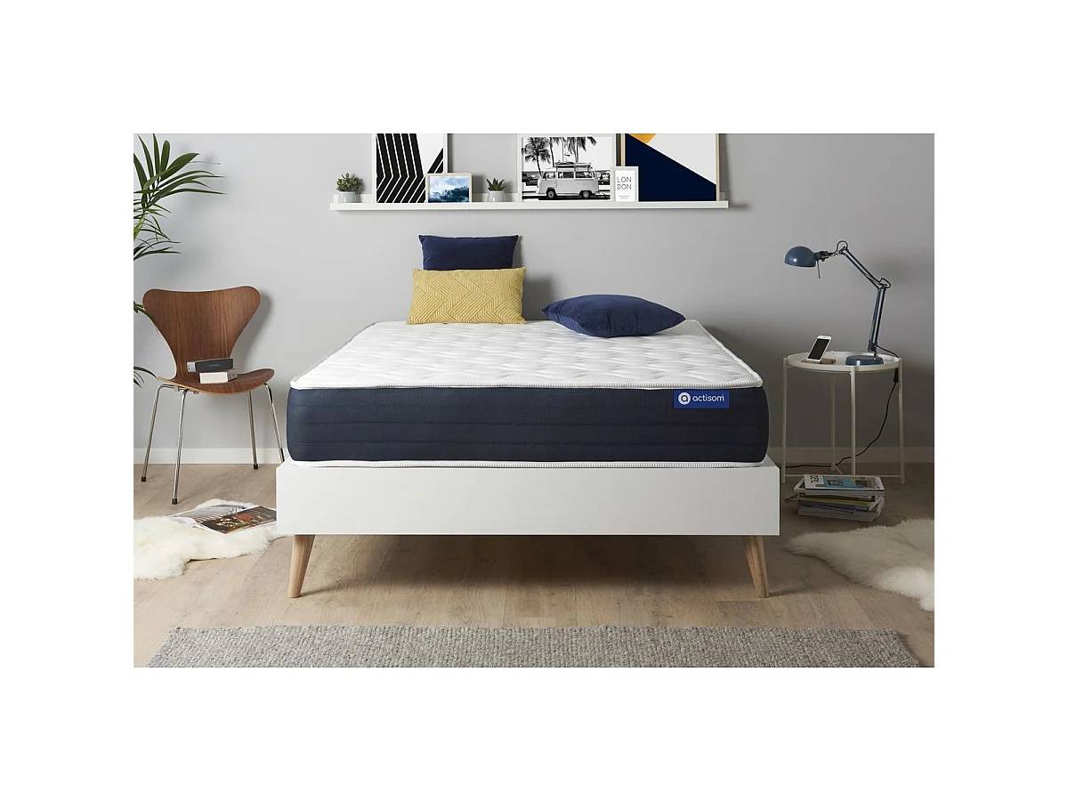 Actimemo sleep matratze 160x200cm, Memory-Schaum, Härtegrad 2, Höhe : 22 cm, 5 Komfortzonen