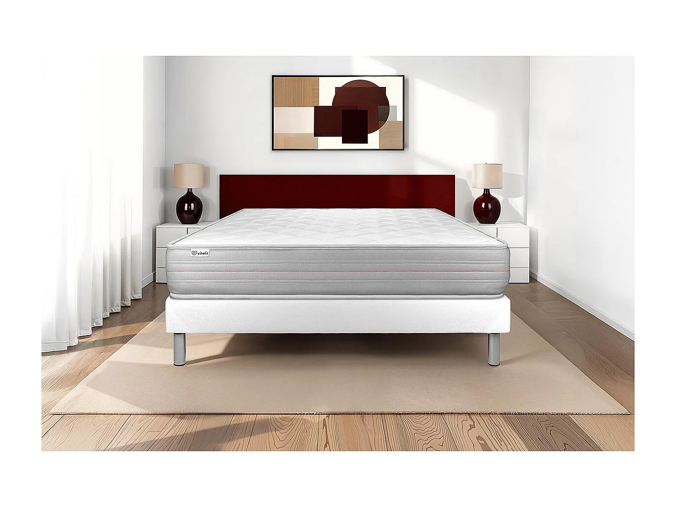 Matras 140x200 cm Traagschuim - Vitalmemo