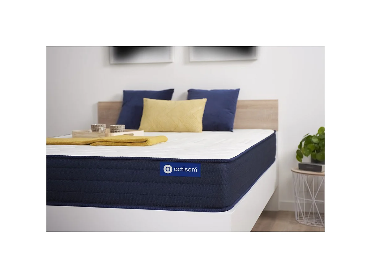 Actilatex life matras 90x190cm , Matrasdikte : 22 cm , Latex en traagschuim , Zeer stevig, 5 comfortzones