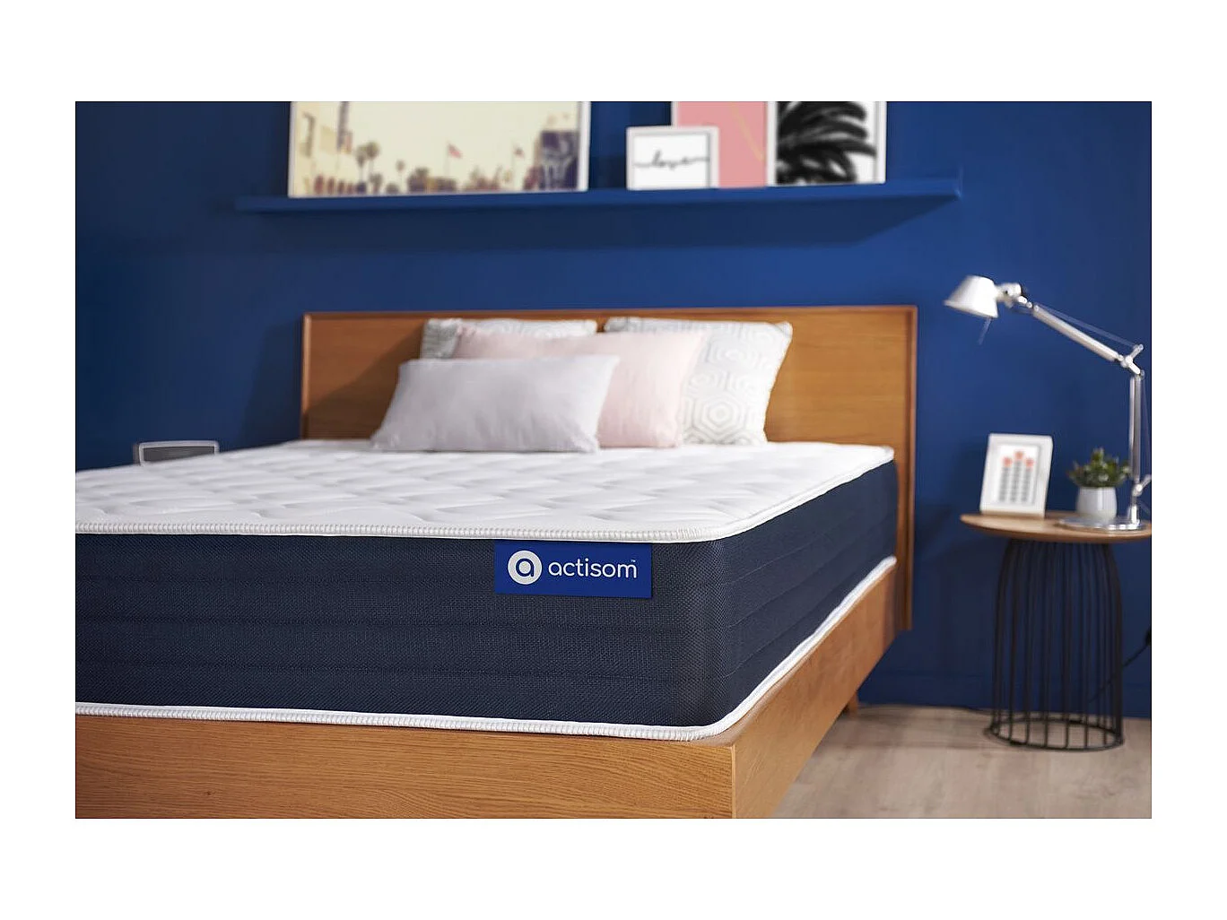 Colchão ACTISOM Actiflex Sleep (90x200 cm - molas ensacadas y Viscoelástica- Altura: 22 cm)