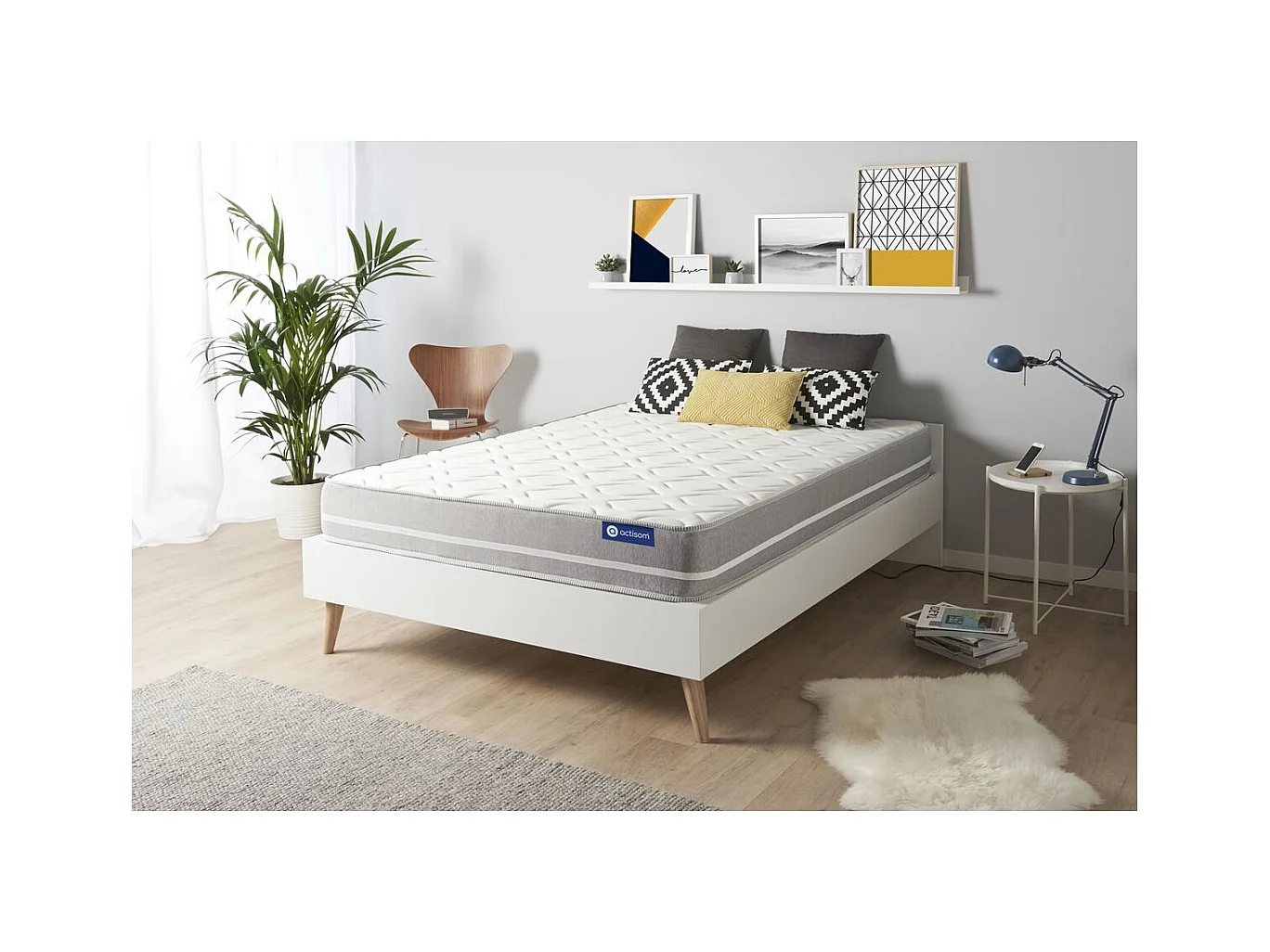 Matelas Mémoire de forme ACTIMEMO TOUCH 180x200 3zones de confort