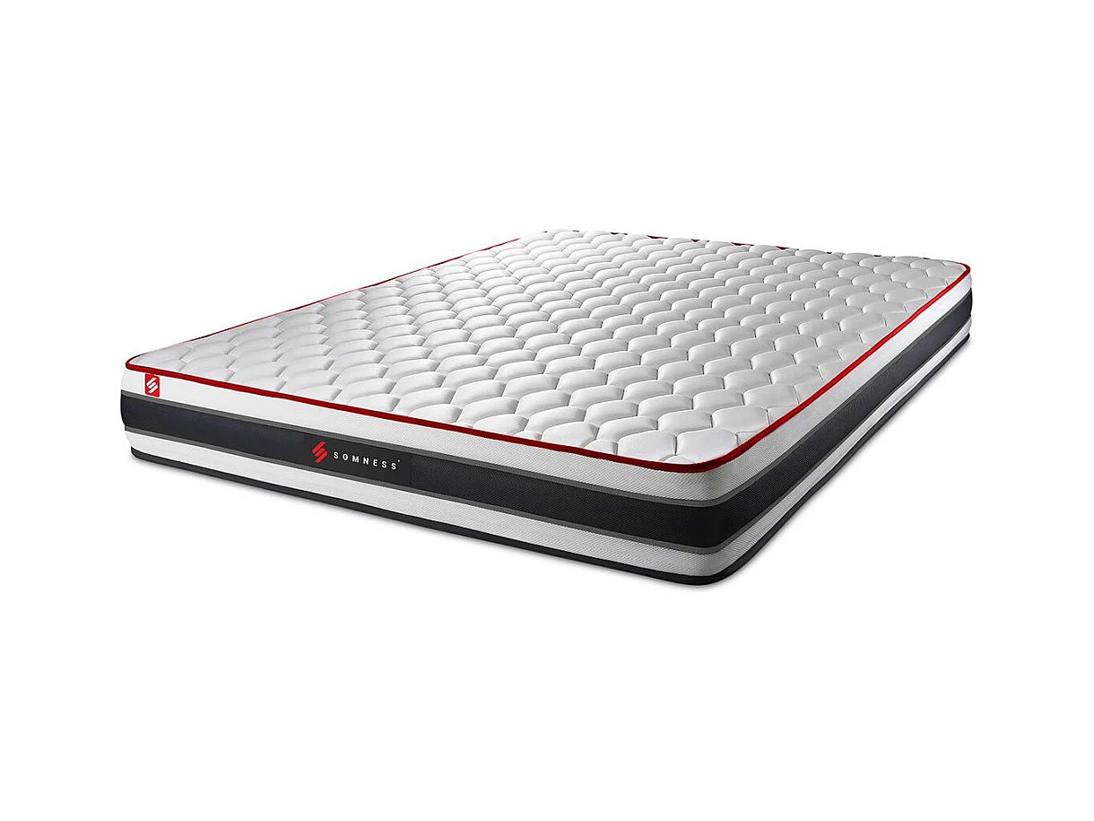 Matelas ENERGY ressorts ensachés et mémoire de forme 140x190