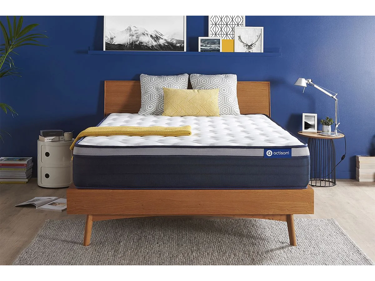 Actiflex max matratze 180x200cm, Taschenfederkern und Memory-Schaum, Härtegrad 4, Höhe :26 cm, 7 Komfortzonen