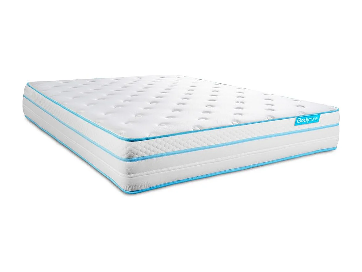 Matelas BODYZONE+ 140x200 Ressorts ensachés, visco 5 zones Ultra épaisseur