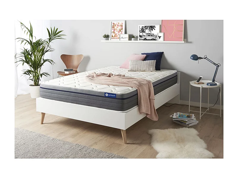 Materac Actimemo zen 160x200cm, Grubosc : 26 cm, Pianka z pamiecia ksztaltu, Zrównowazony, 7 stref komfortu