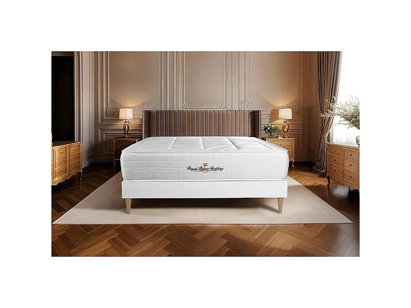 Matelas ressorts ensachés + mémoire de forme maxi épaisseur Windsor 200x200