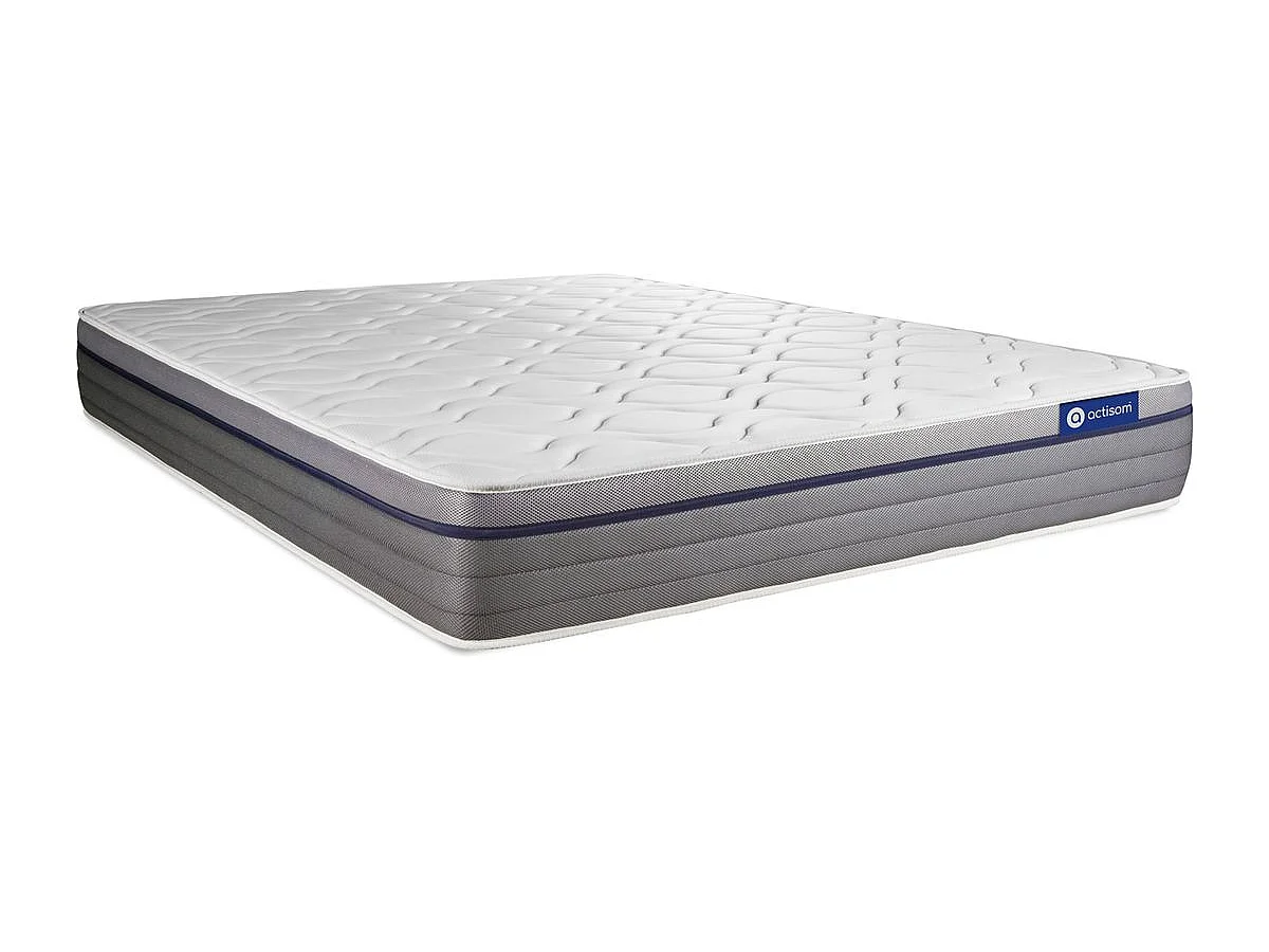 Materac Actimemo zen 200x200cm, Grubosc : 26 cm, Pianka z pamiecia ksztaltu, Zrównowazony, 7 stref komfortu