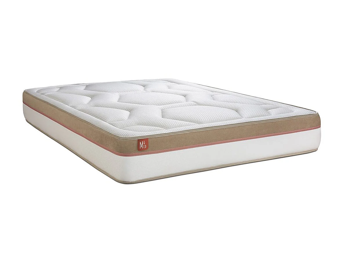 Matelas LE COSY 160x200cm Mémoire de forme 7 zones de confort - Ep. 30cm