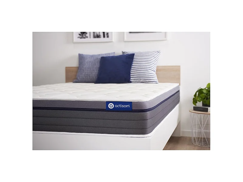 Actilatex zen matratze 90x200cm, Latex und Memory-Schaum, Härtegrad 2, Höhe :26 cm, 7 Komfortzonen