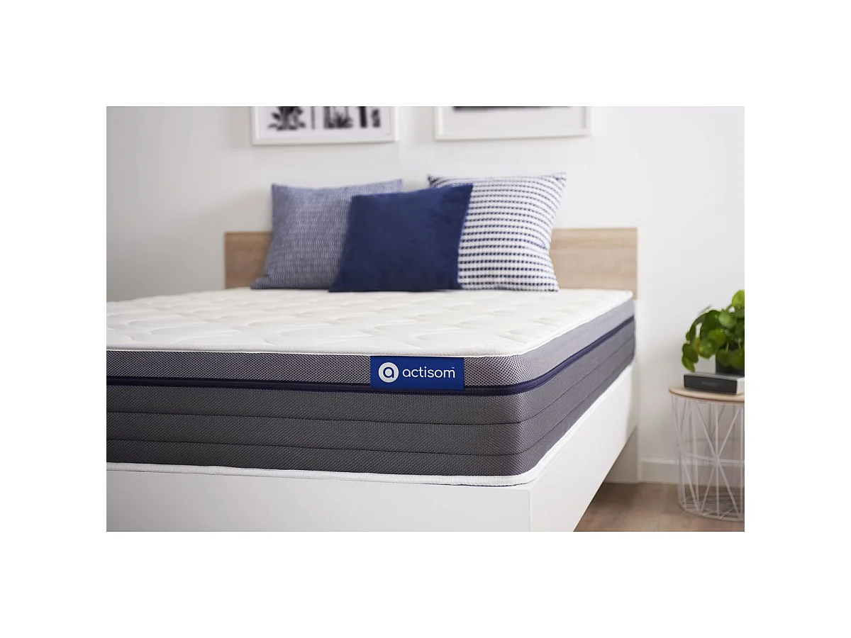 Actilatex zen matras 90x200cm , Matrasdikte : 26 cm , Latex en traagschuim , Gebalanceerd, 7 comfortzones