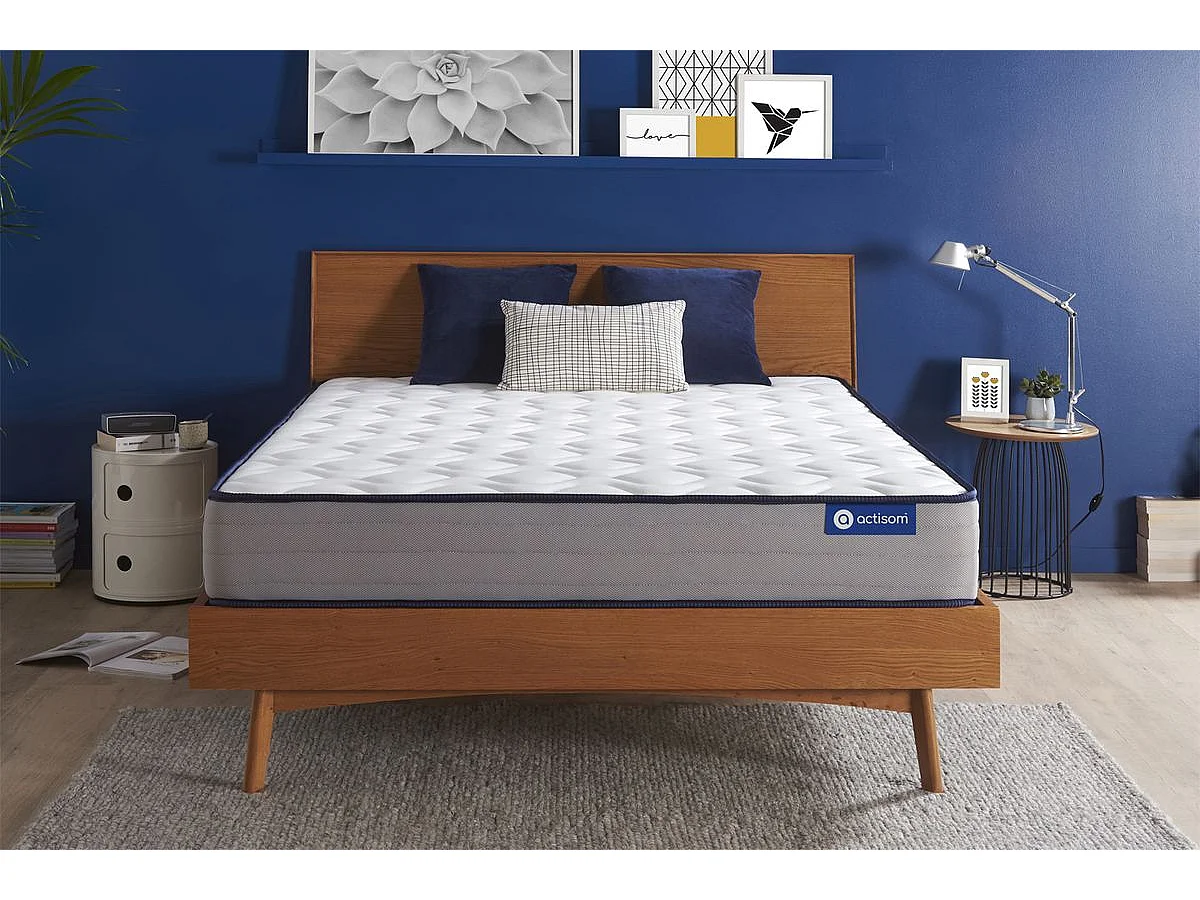 Actiflex form matras 160x200cm , Matrasdikte : 22 cm , Pocketveren en traagschuim , Stevig, 5 comfortzones