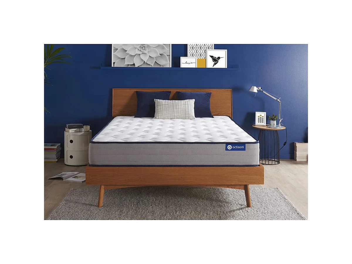 ACTISOM matelas Ressorts ensachés et Mémoire de forme ACTIFLEX FORM 160x200 cm 5zones de confort
