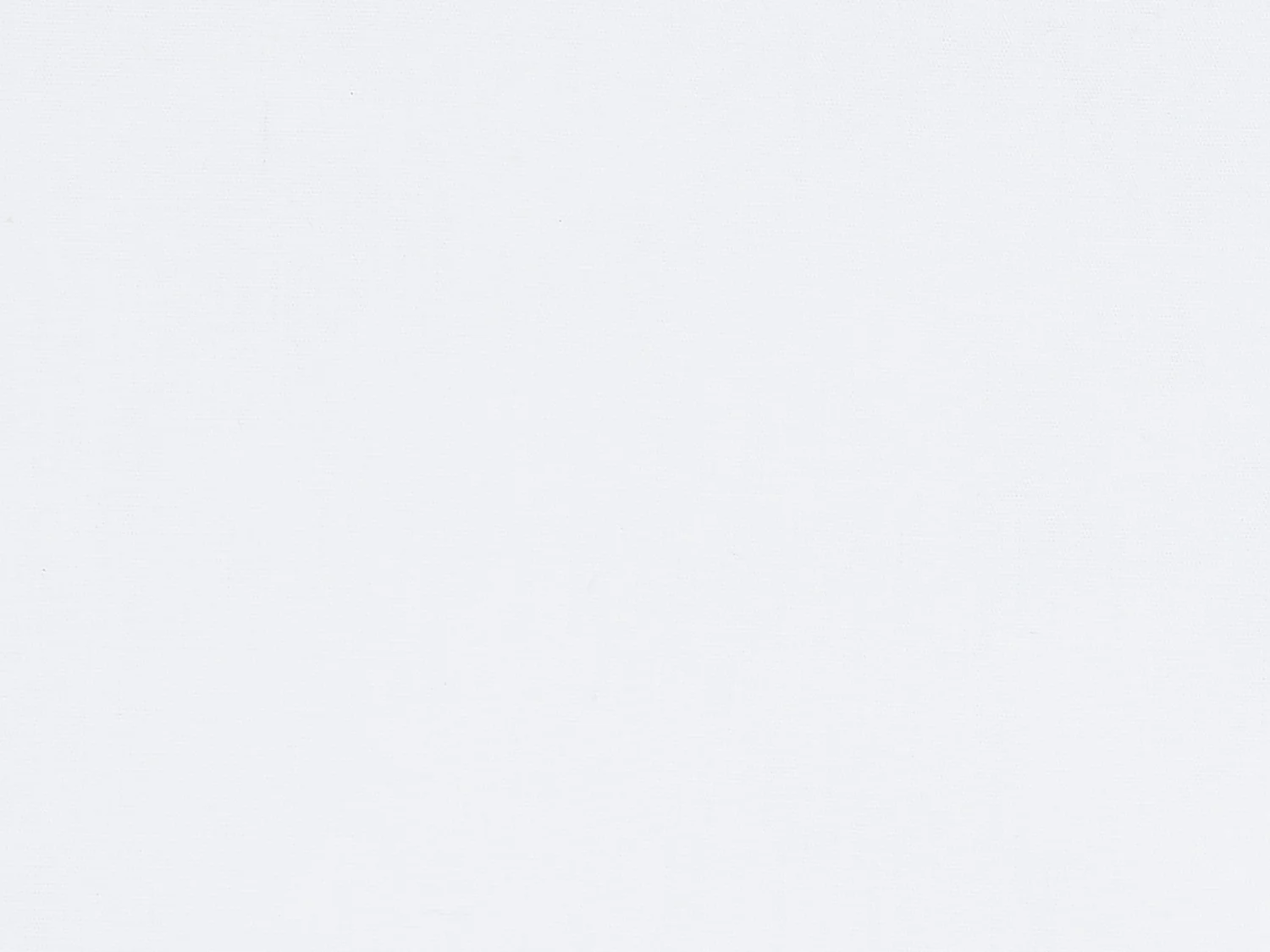 Bedlinnen in katoenperkal - Dekbedovertrek 240 x 260 cm + 2 kussenslopen 63 x 63 cm - Wit met beige bies - AGAMI van PALACIO