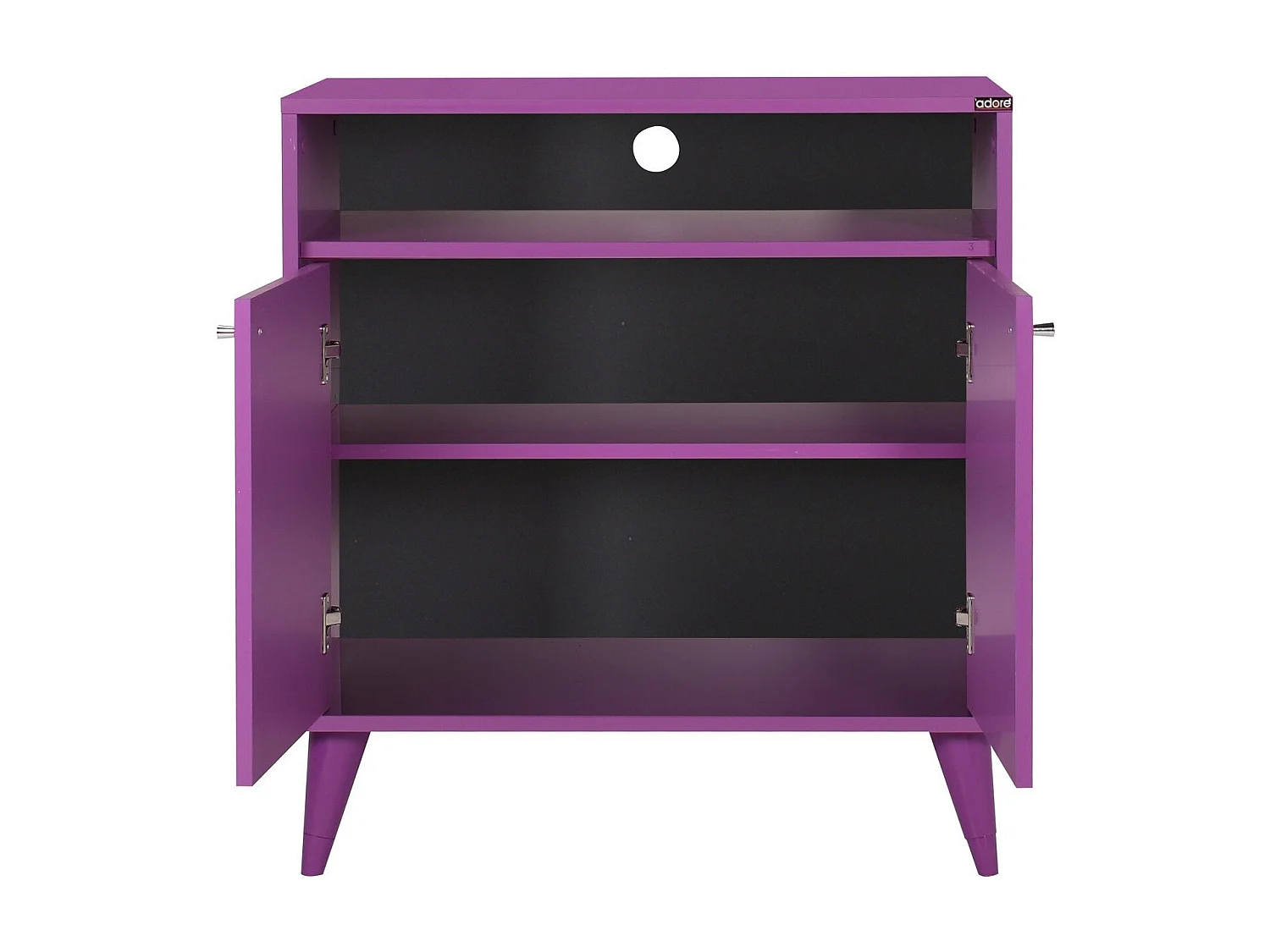 Aparador Kailua 2037, Púrpura, 79x73x42cm, Aglomerado laminado