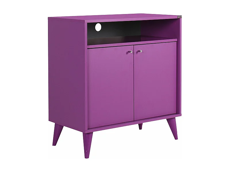 Mobile Kailua 2037, Lilla, 79x73x42cm, Truciolare laminato
