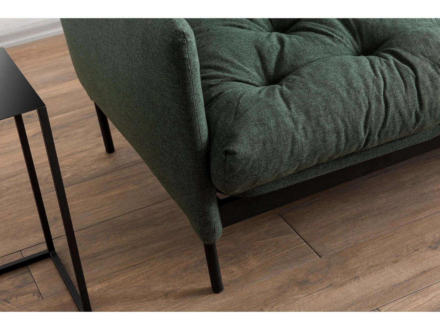 Canapé 3 places convertible Falima Lin Vert