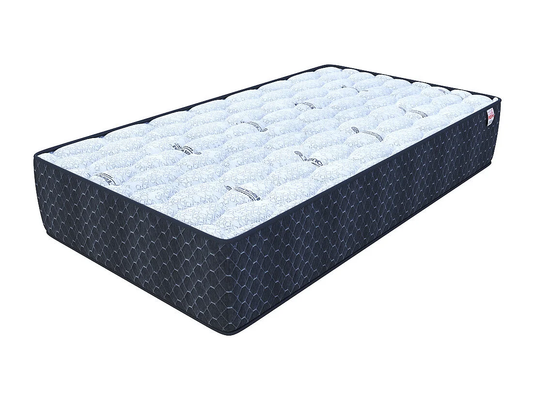 Matelas  COMFORTEO - Mémoire de Forme - Latex - Ressort ensaché - Epaisseur 25 cm -  90 x 190 cm cm