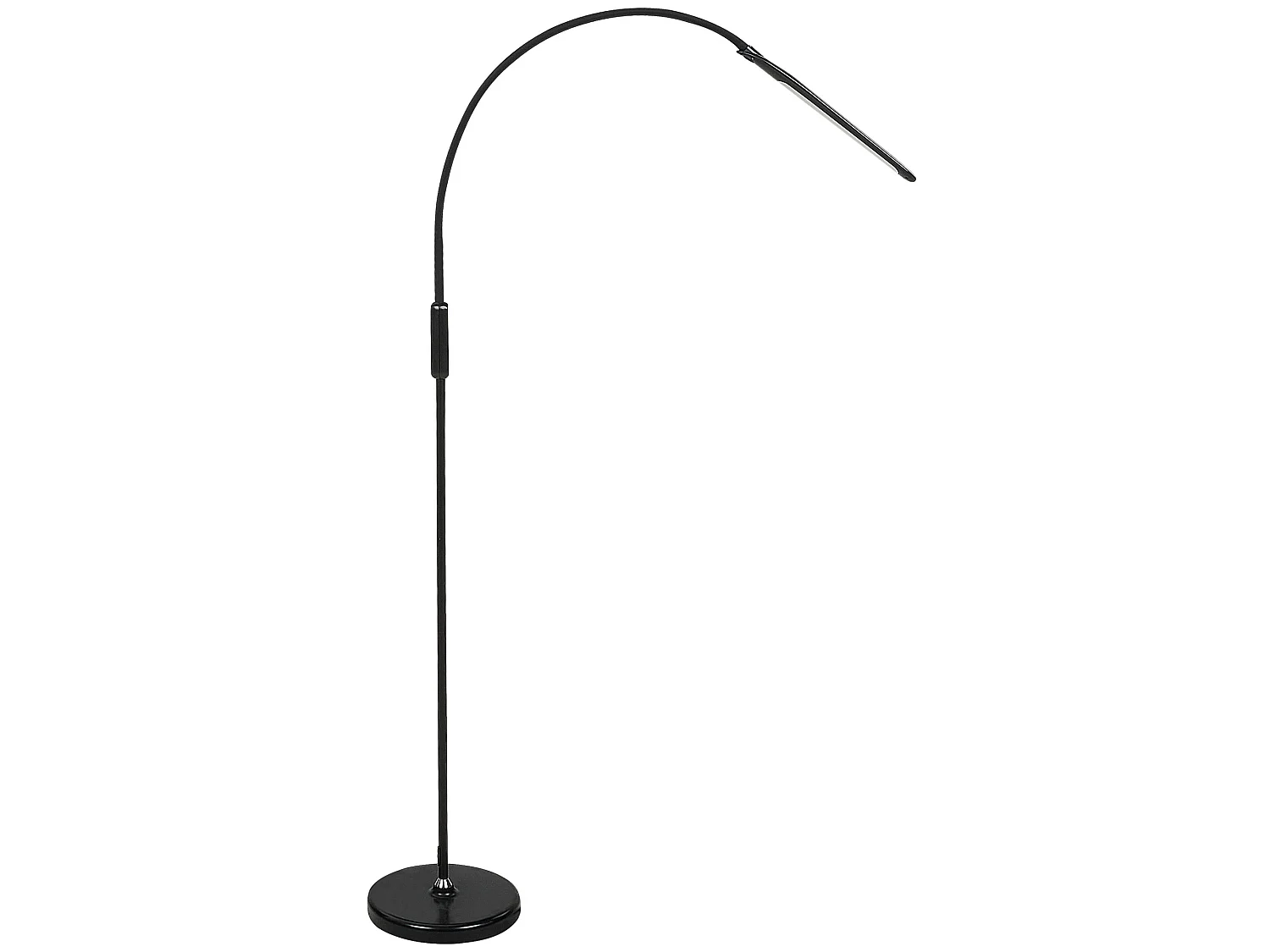 Lampadaire LED YANTIC Avec variateur Métal Noir