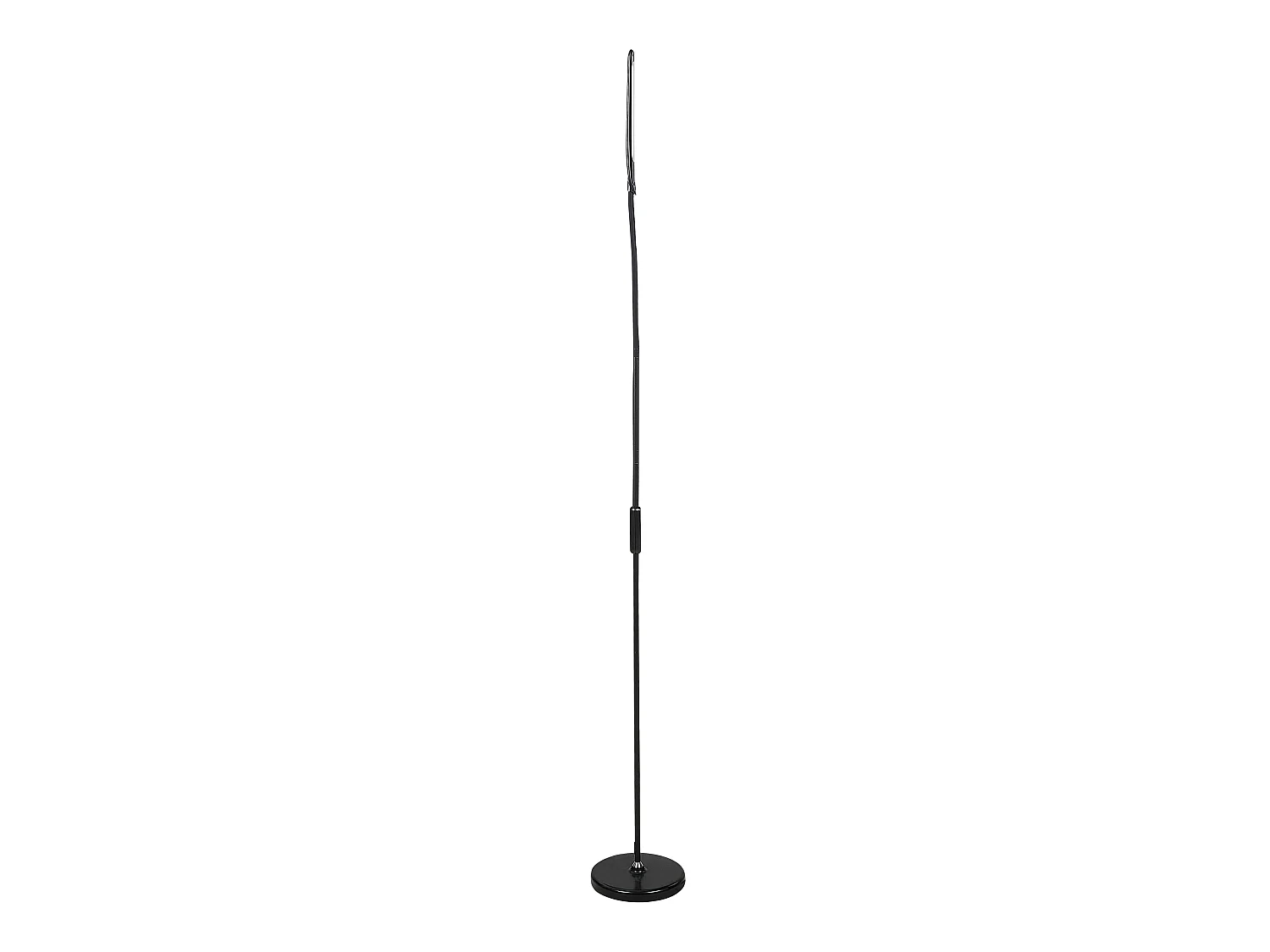LED staande lamp YANTIC Met dimmer Metaal Zwart