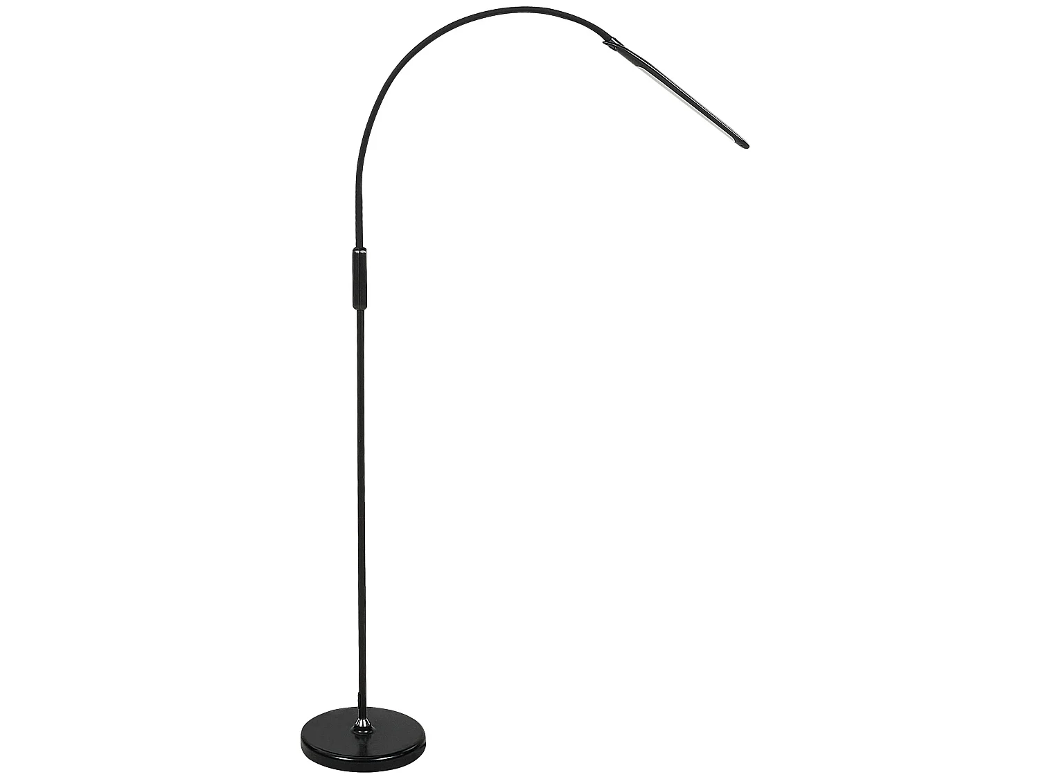 Lampadaire LED YANTIC Avec variateur Métal Noir