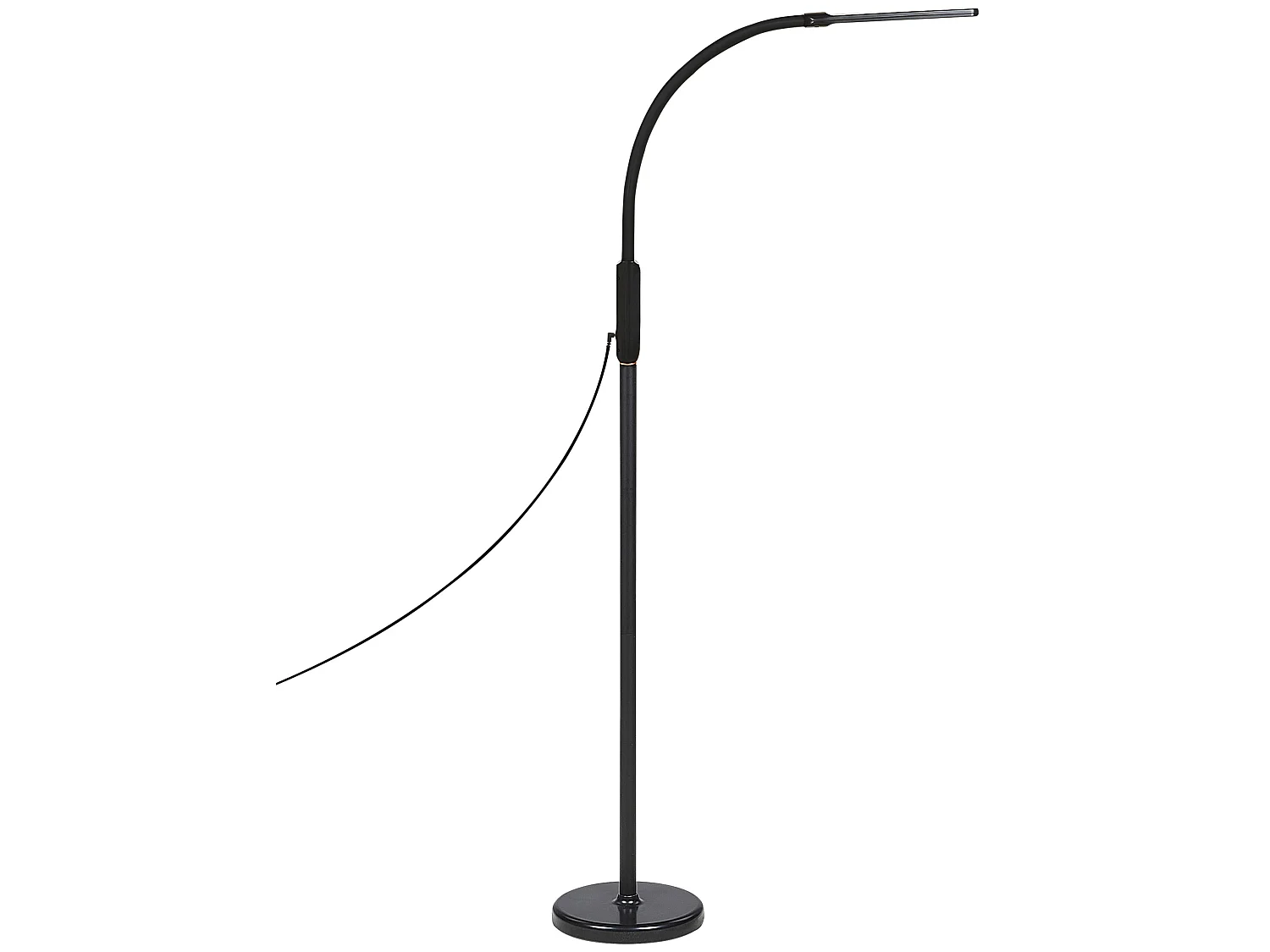 Steh-/Tischlampe LED schwarz 174 cm dimmbar verstellbar klemmbar modern Apus