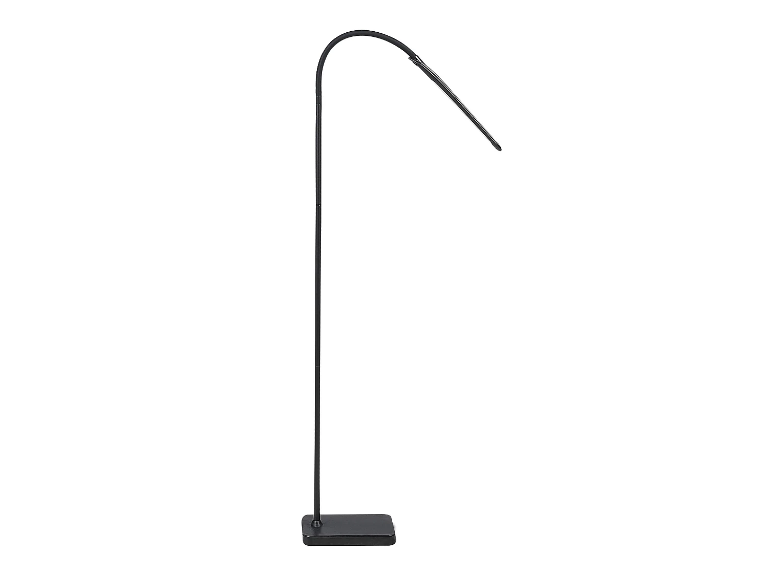 Lámpara LED de pie NORMA con regulador de intensidad Metal Negro