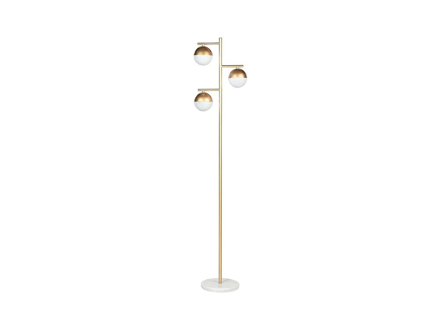 Lampadaire SABINE Métal Doré