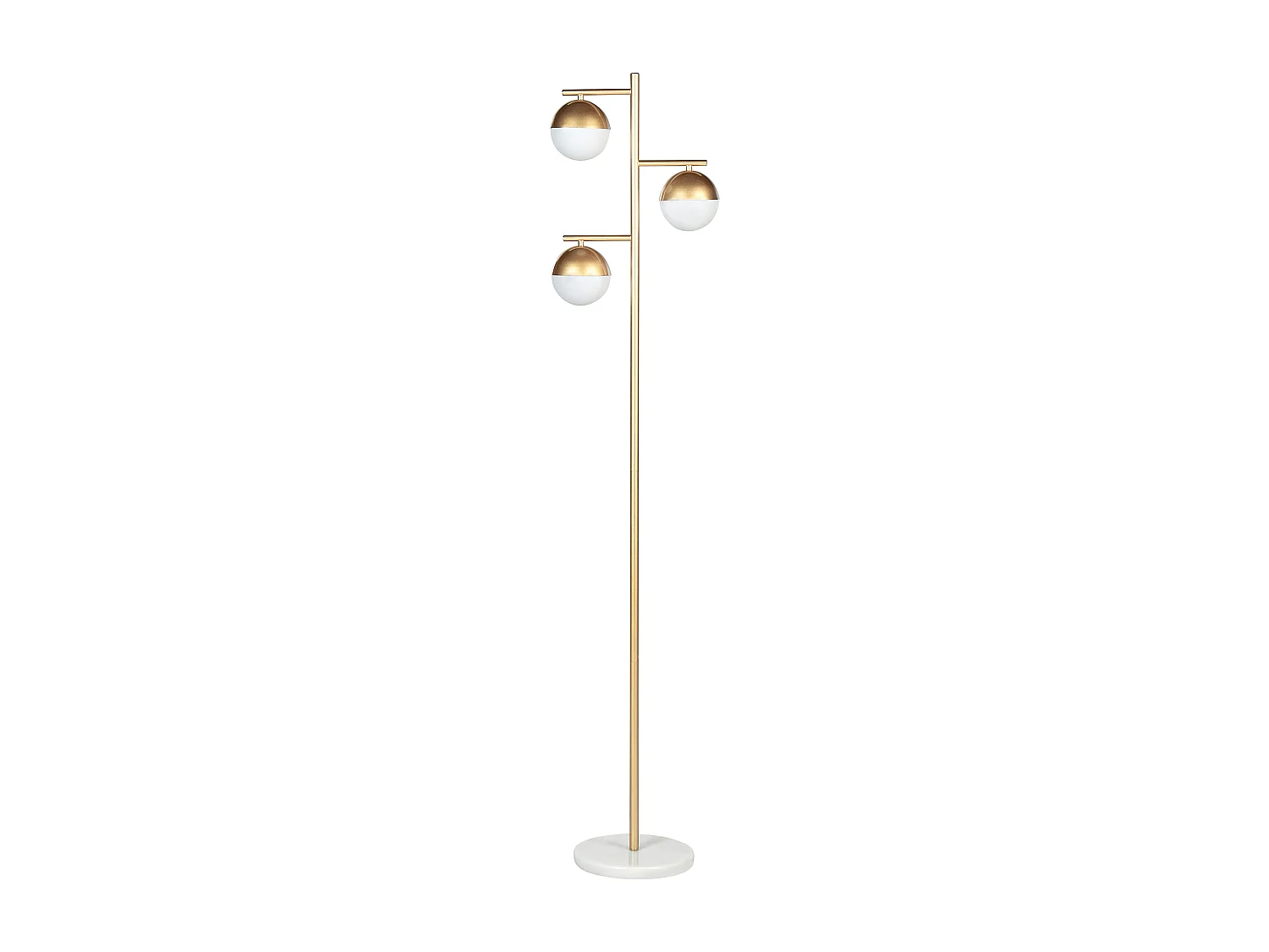 Lampada da pavimento SABINE Metallo Oro