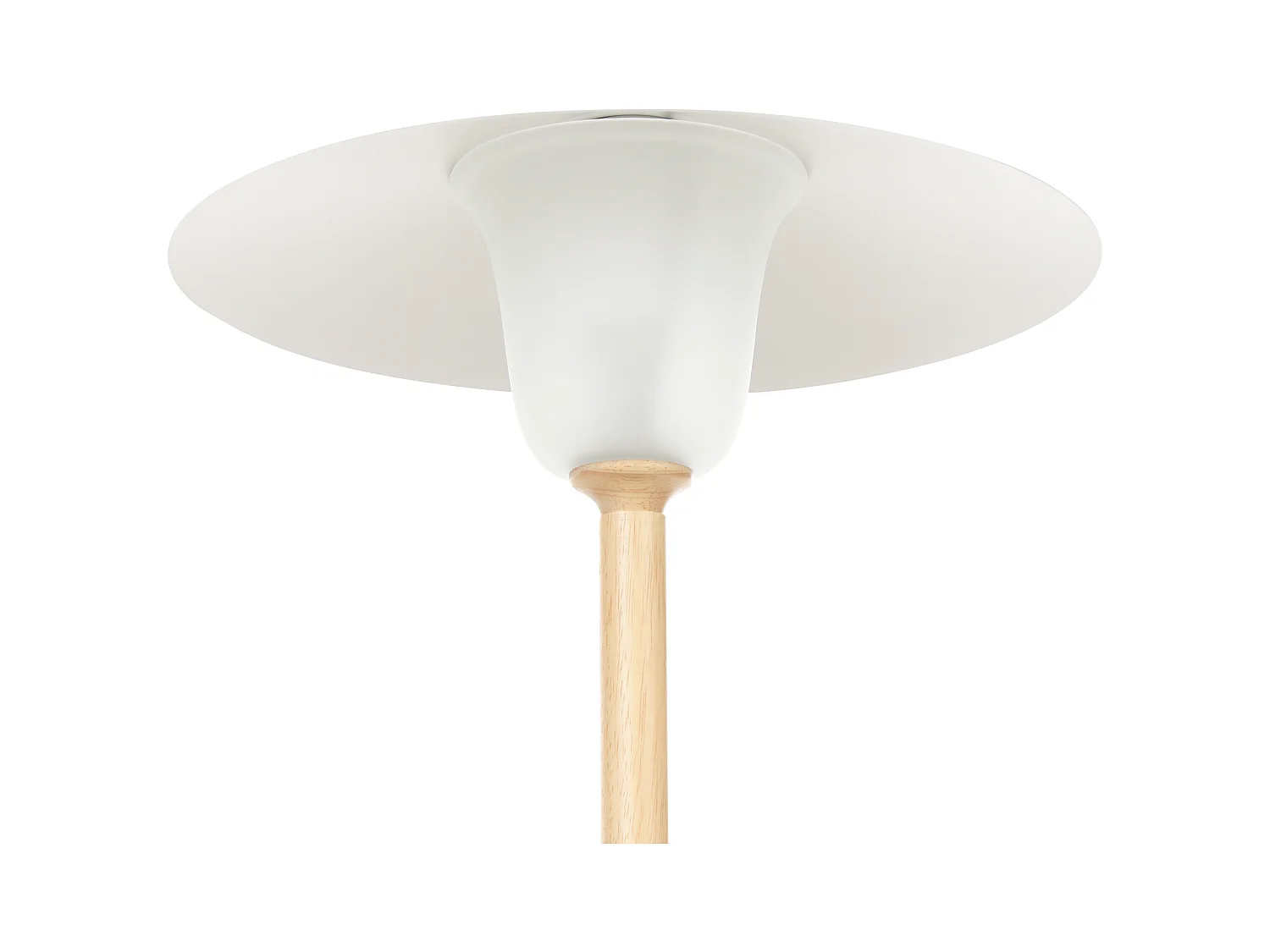 Lampa podłogowa MOPPY Drewno dębowe Biały