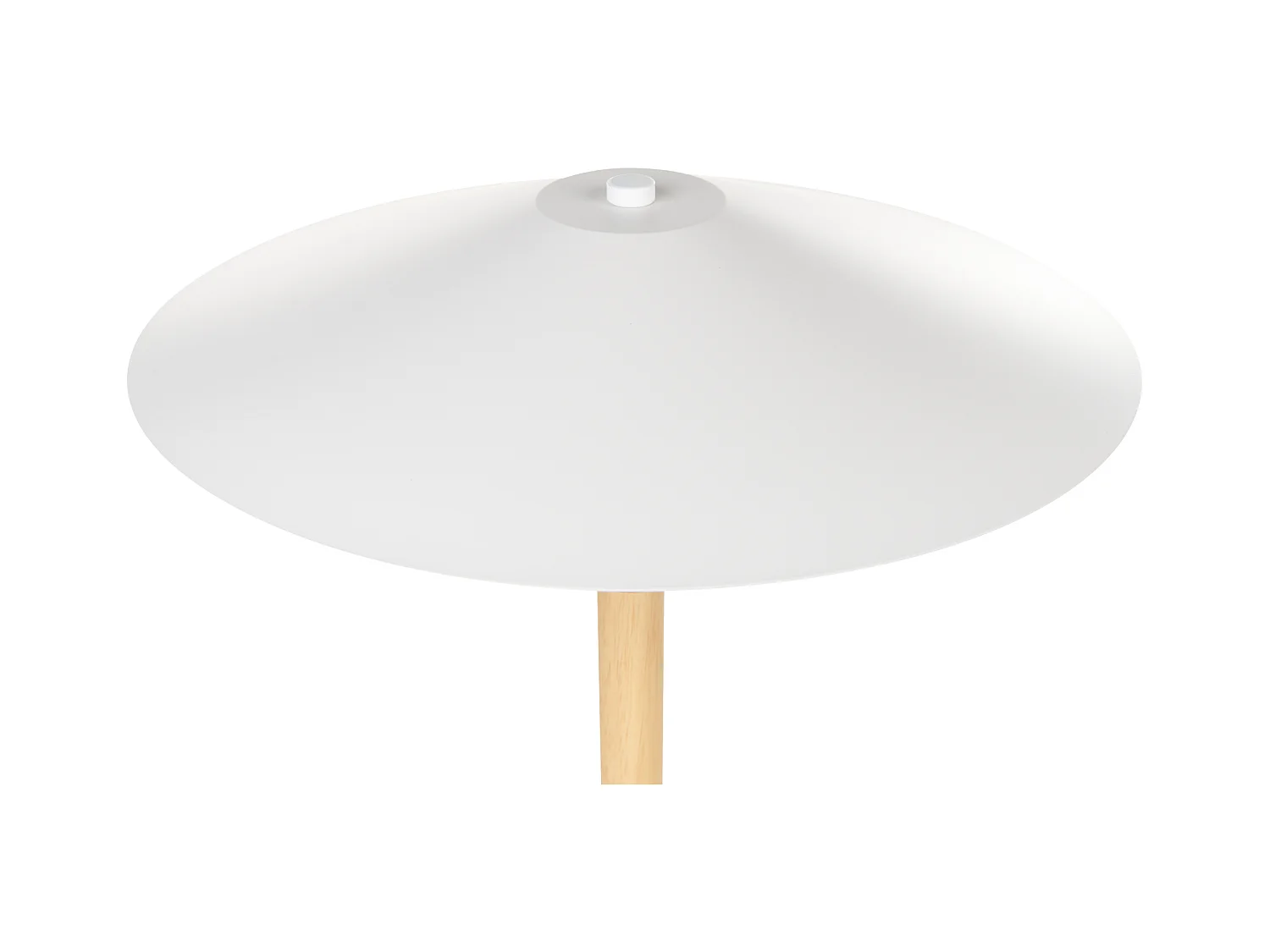 Lampa podłogowa MOPPY Drewno dębowe Biały