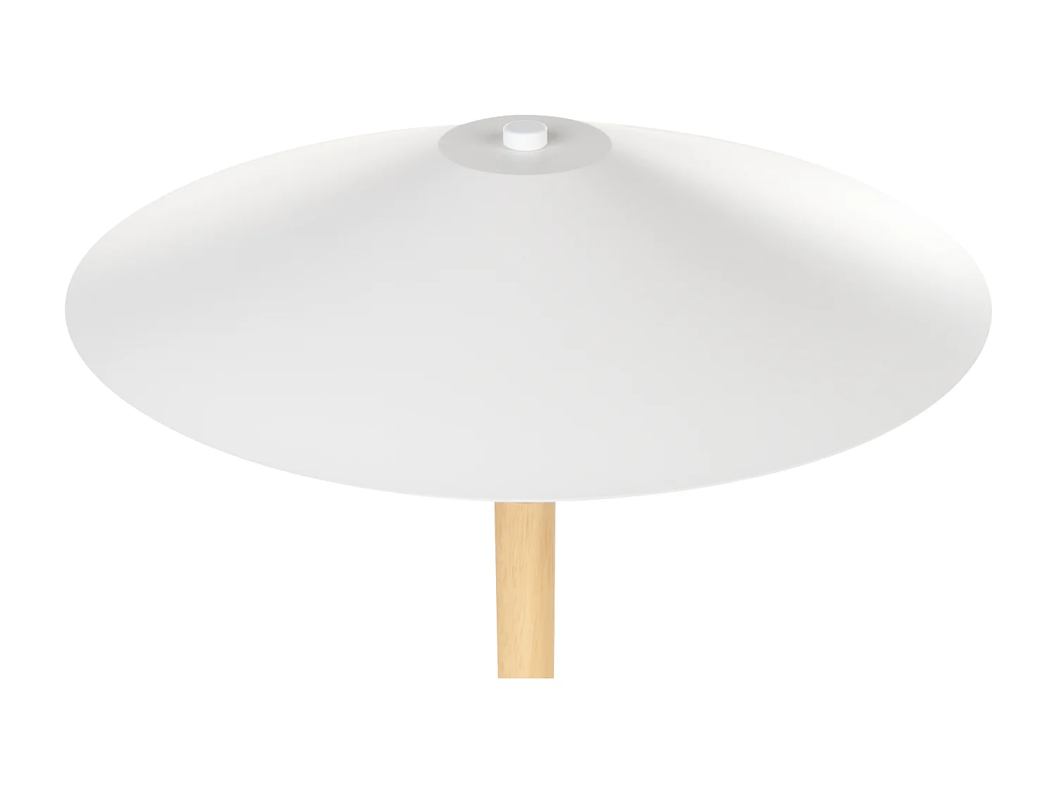 Lampadaire MOPPY Bois de chêne Blanc