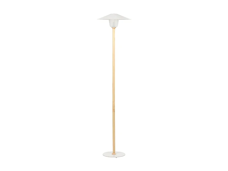 Staande lamp MOPPY Eikenhout Wit