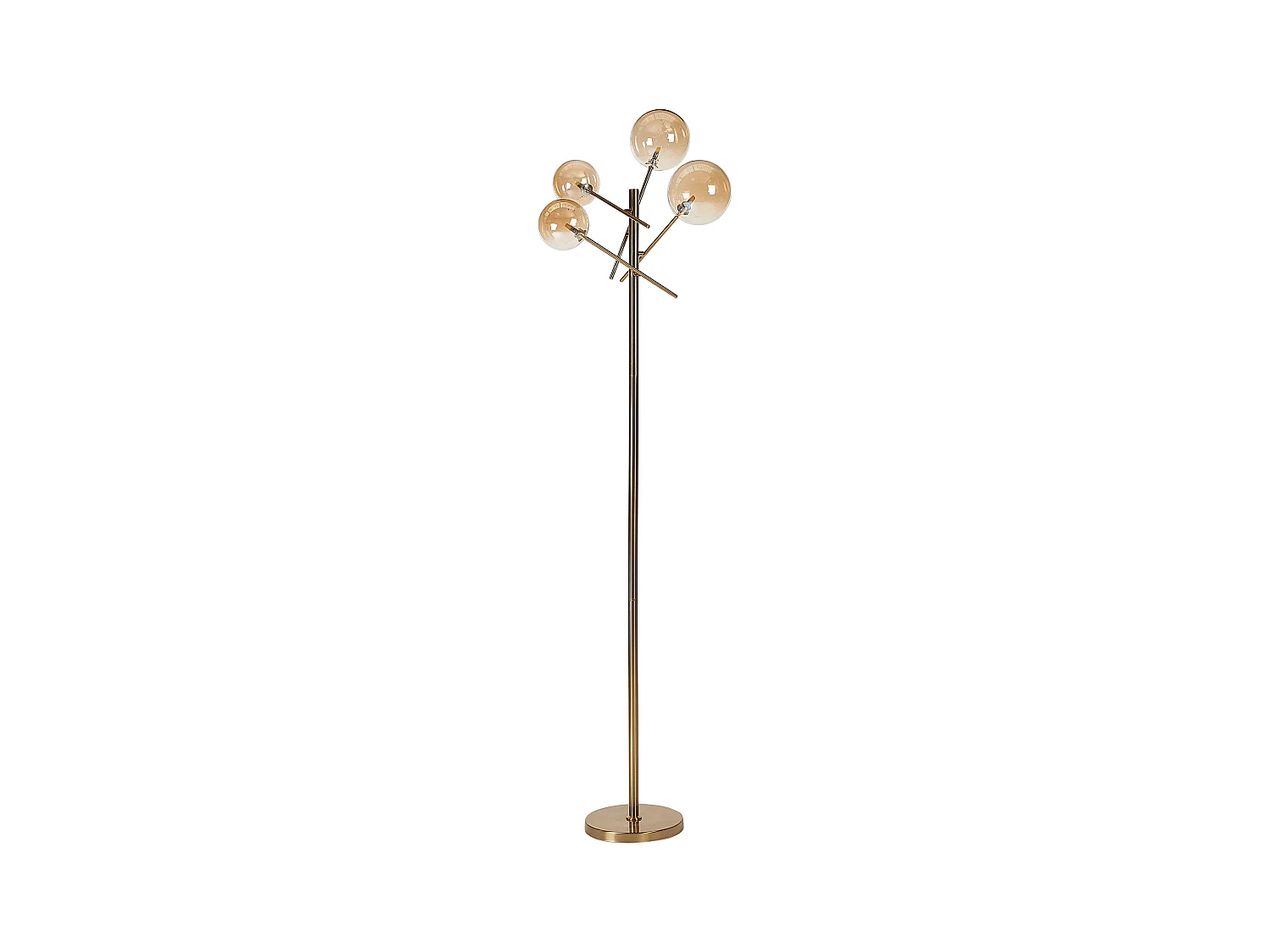Staande lamp TAMESI Metaal Goud