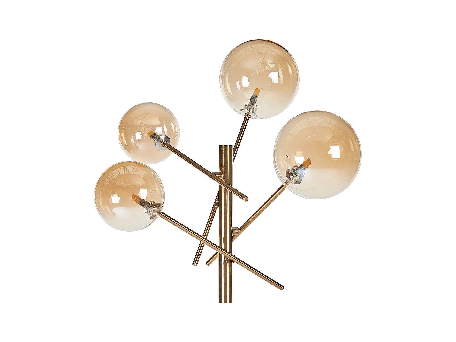 Lampada da pavimento TAMESI Metallo Oro