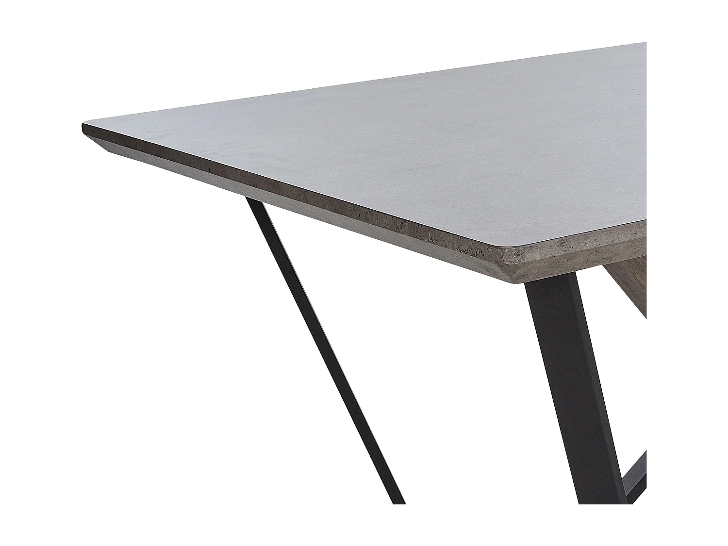 Table de repas BANDURA Gris 180 cm 90 cm