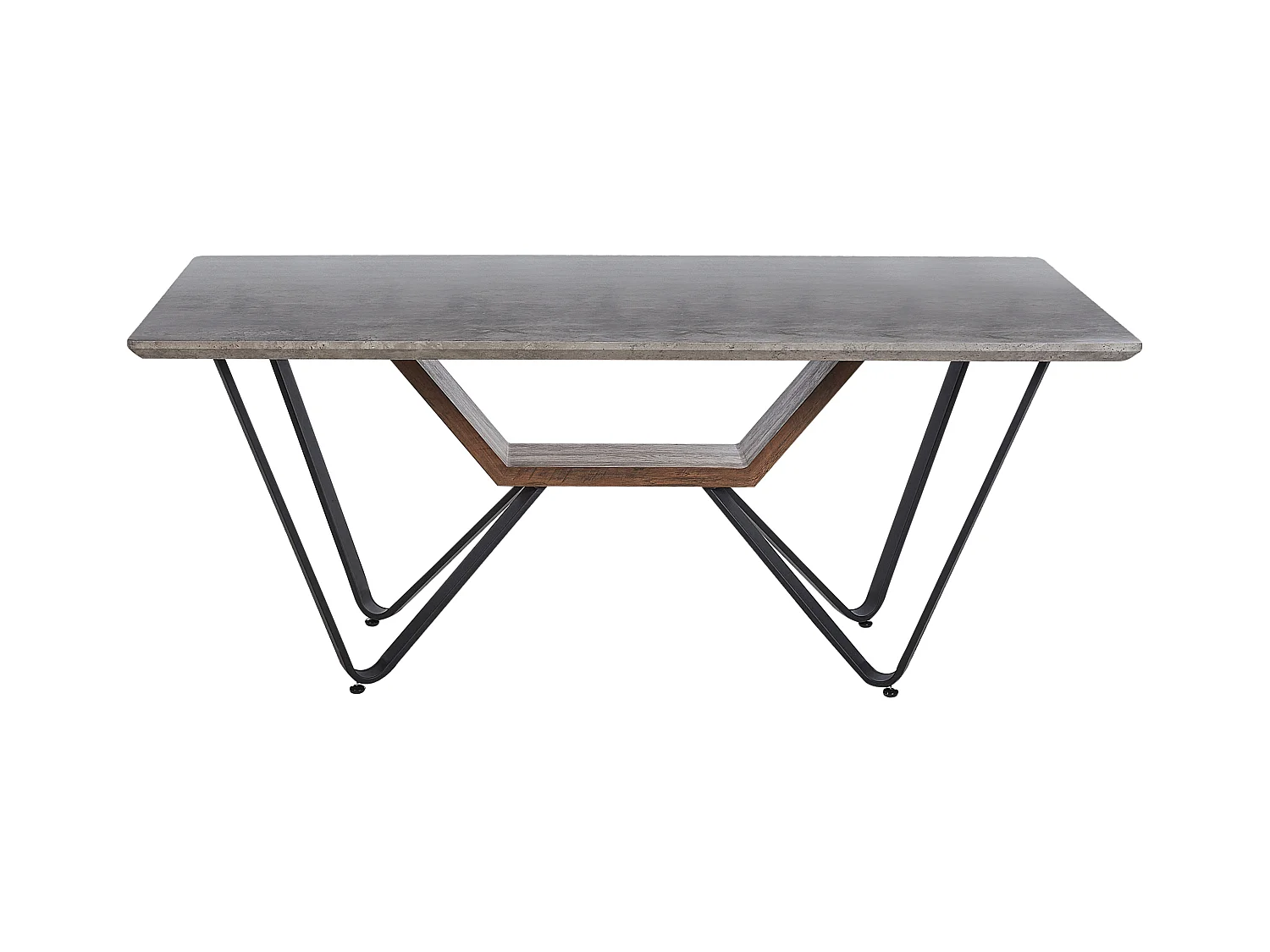 Table de repas BANDURA Gris 180 cm 90 cm
