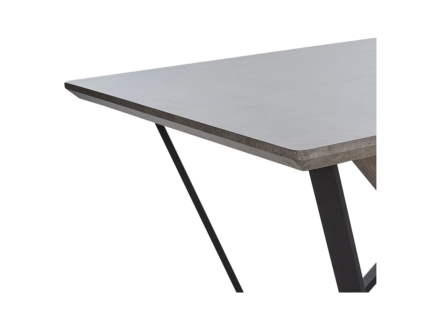 Table de repas BANDURA Gris 180 cm 90 cm