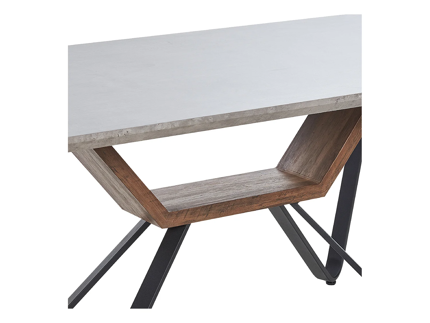 Table de repas BANDURA Gris 180 cm 90 cm