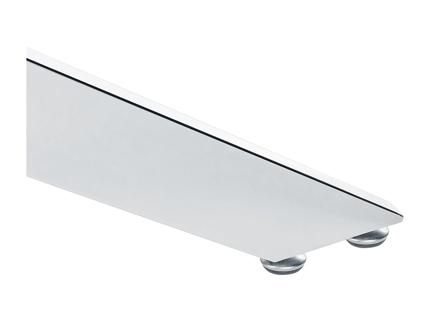Table de repas MARAMO Argenté 120 cm 120 cm Verre de sécurité
