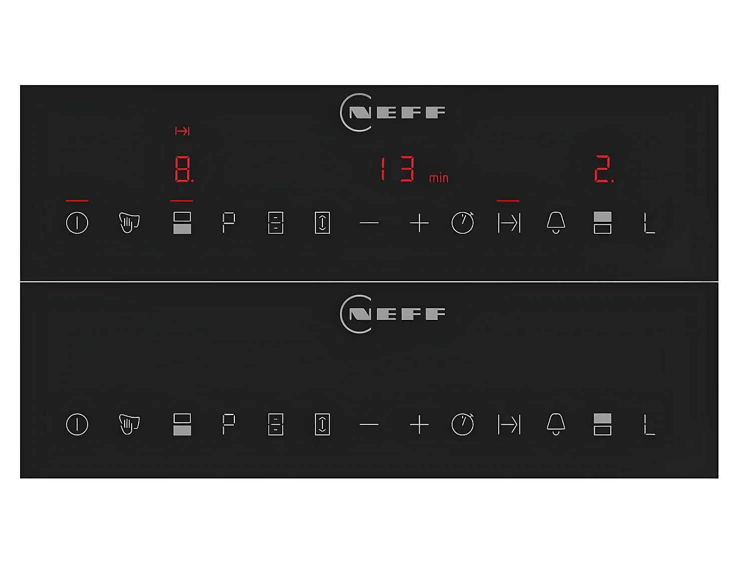 Neff Domino vitrocéramique 32cm 3700w noir - T63TDX1L0