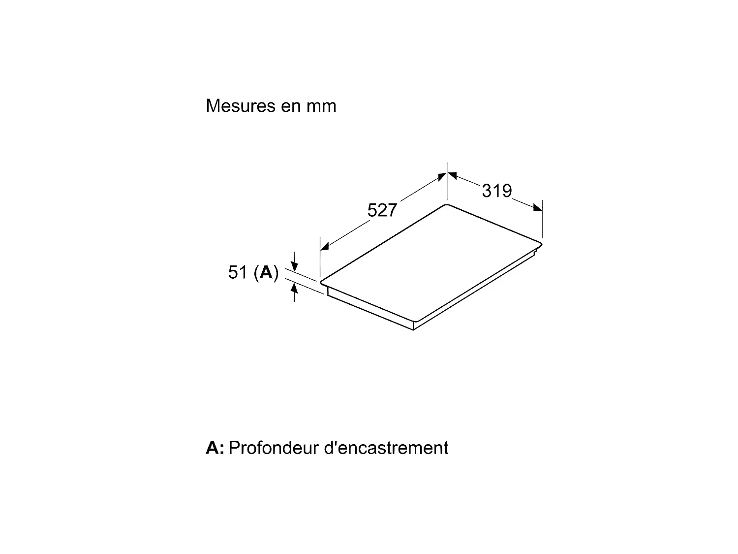 Neff Domino vitrocéramique 32cm 3700w noir - T63TDX1L0