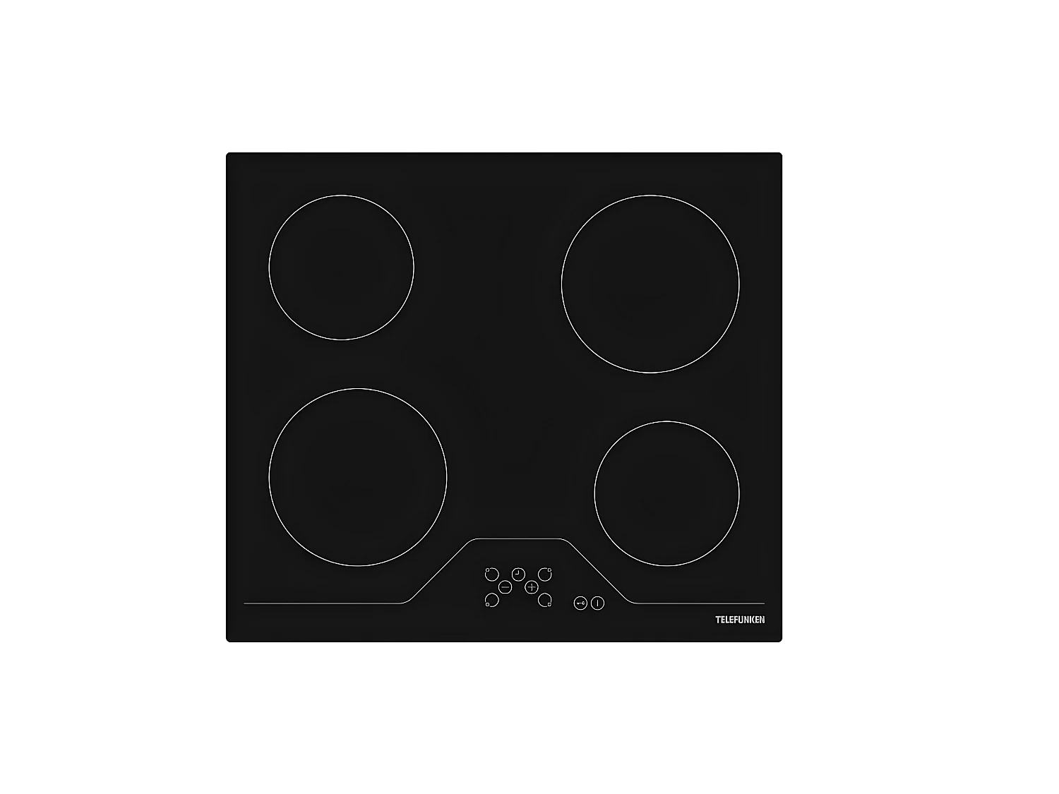 Plaque vitrocéramique FUNKEN TK60V4TT