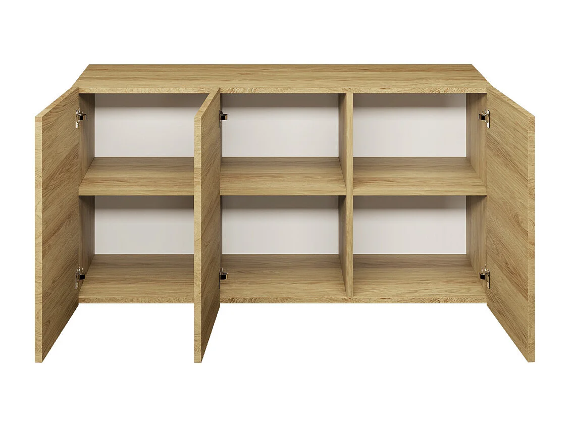 Aparador 3 portas Idao madeira 35cm