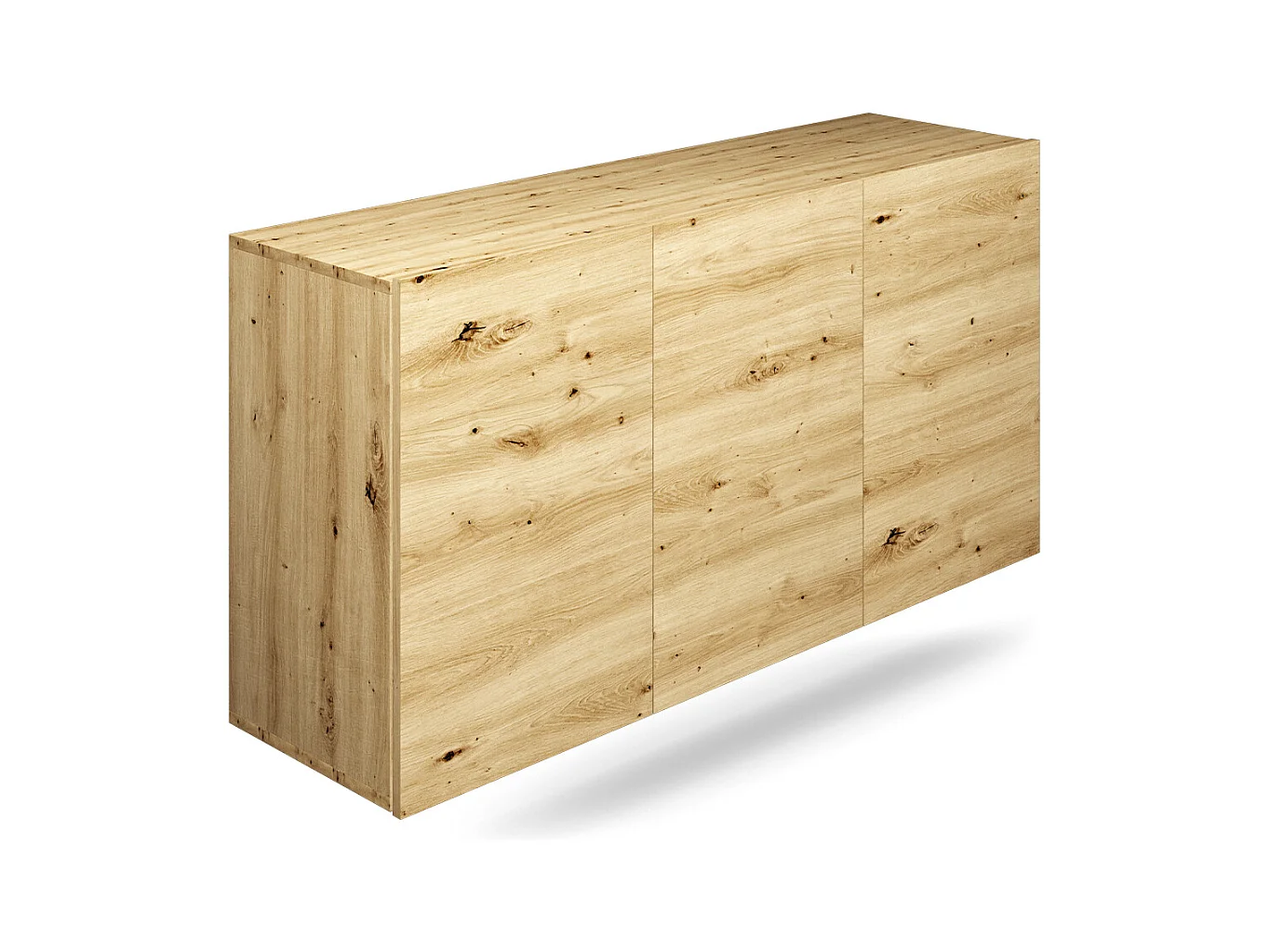 Buffet mural 3 portes Idao Bois clair