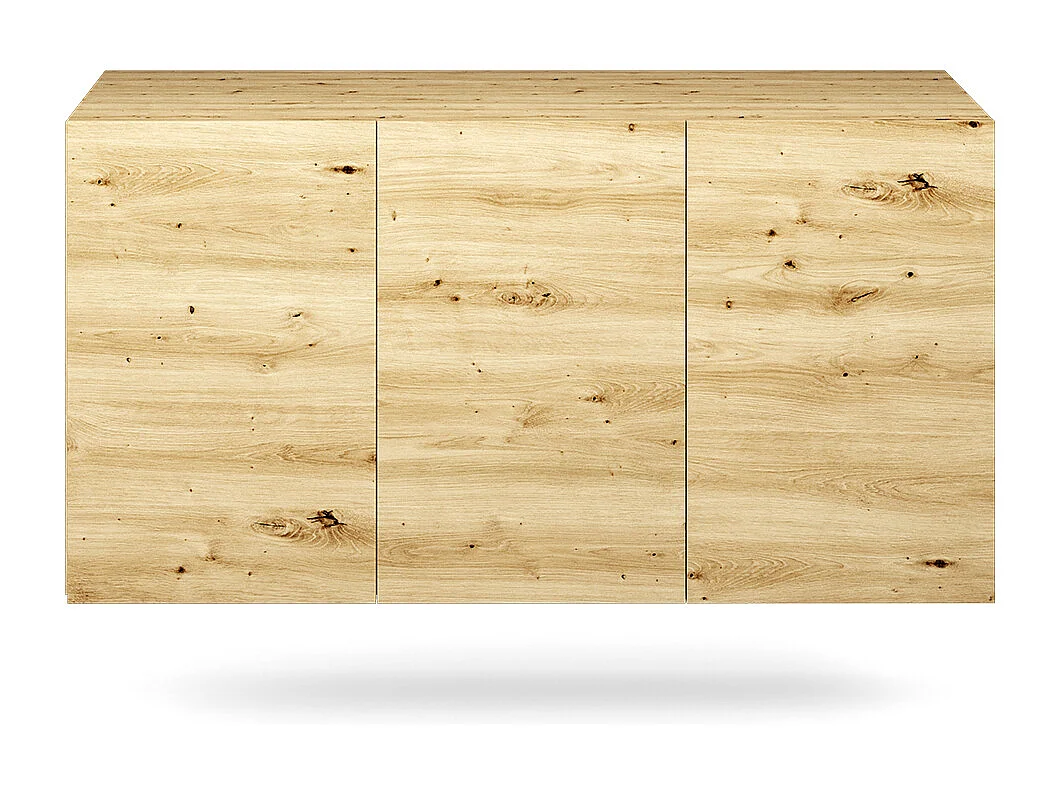 Buffet mural 3 portes Idao Bois clair
