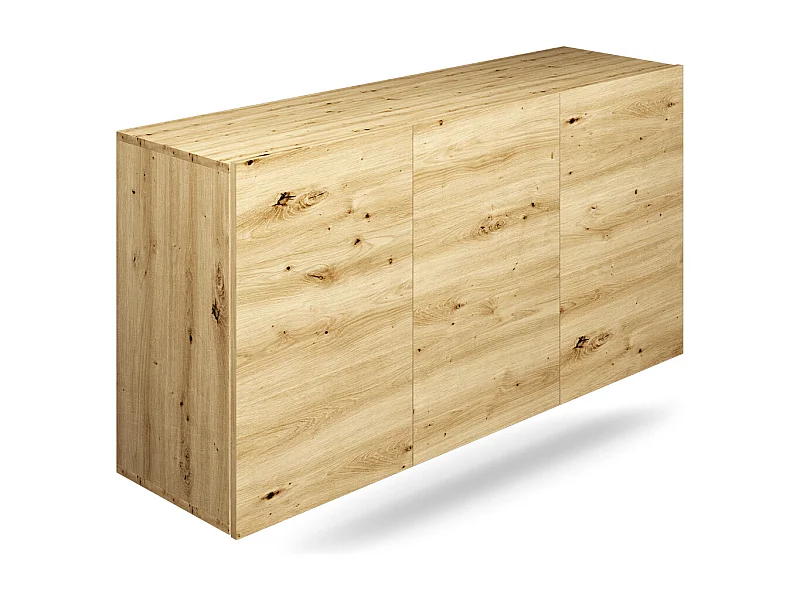 Buffet mural 3 portes Idao Bois clair